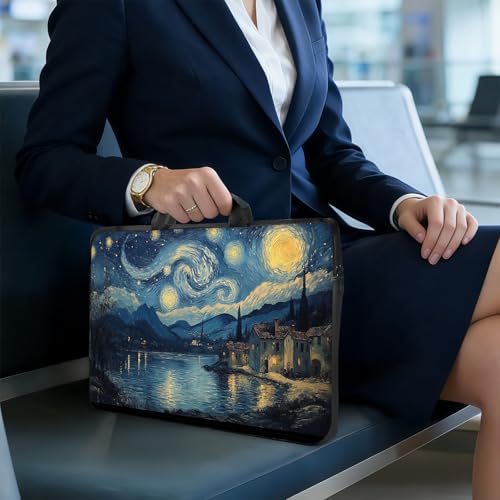 Funda para portátil estilo Van Gogh 15 pulgadas miniatura 7