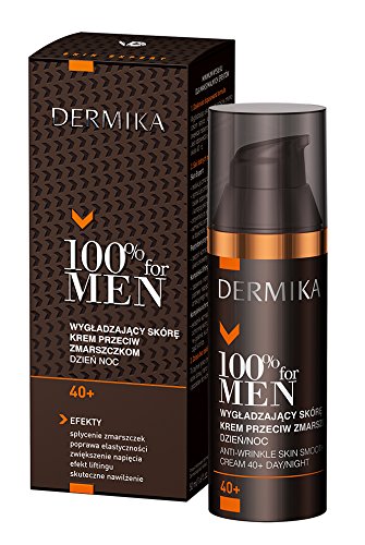 Dermika100% for Men Smoothing Anti-Wrinkle Cream 40+ 1.7 oz