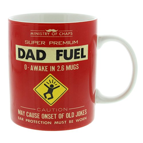 Ministry of Chaps Dad's Fuel Novelty Fine China Mug with Presentation Box