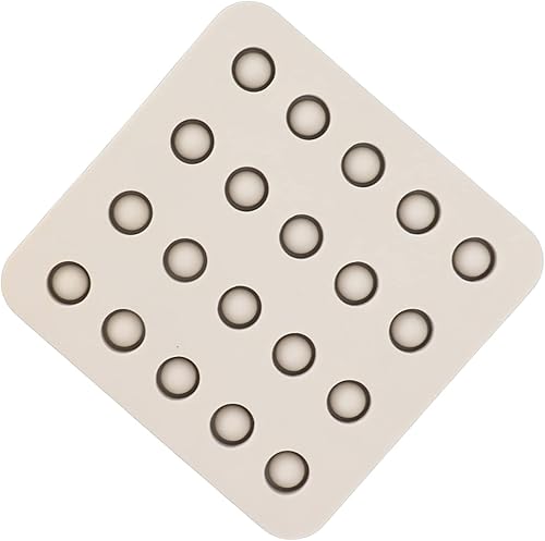 Miniatura 5 de Queen Cell Cup - Molde de silicona para taza de injerto de cera que ahorra trabajo (4 filas de 3.780 x 3.622 x 0.551 in)