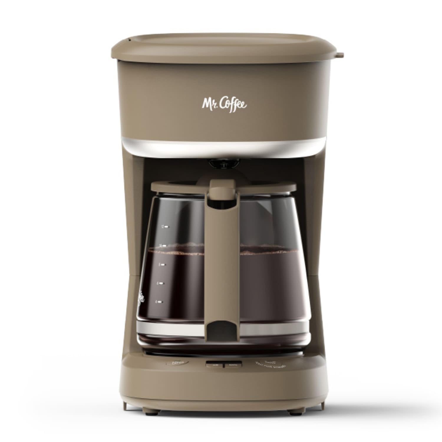 Mr. Coffee® 12 Cup Programmable Coffee Maker with Strong Brew Mode, Auto-Pause, Chai Cream