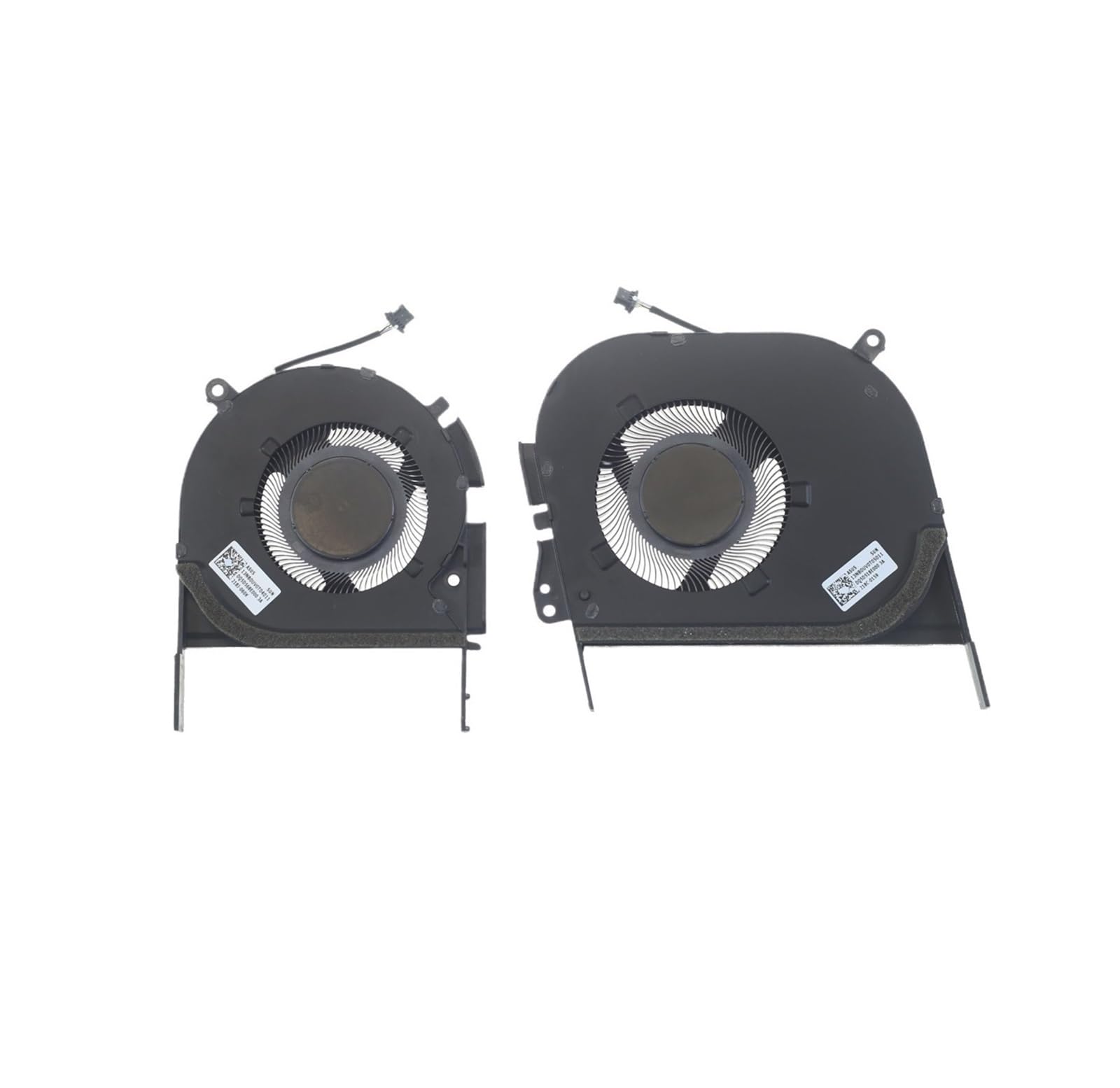 Ventilador De Refrigeración For CPU Y GPU De Portátil, Compatible con ASUS Y VivoBook Pro 15 K3500P, K3500PC, K3500PA, K3500PH, M5300Q Y M3500QC.(Set)