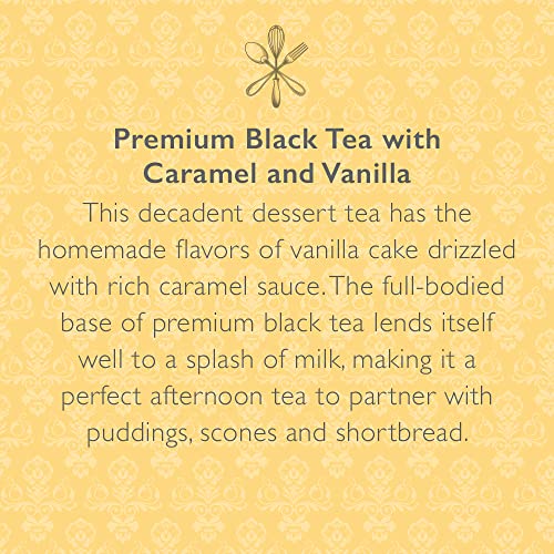 The Republic Of Tea Downton Abbey Mrs. Patmore's Pudding Tea, 36 Tea Bags, Caramel Vanilla Black Tea #TOP2