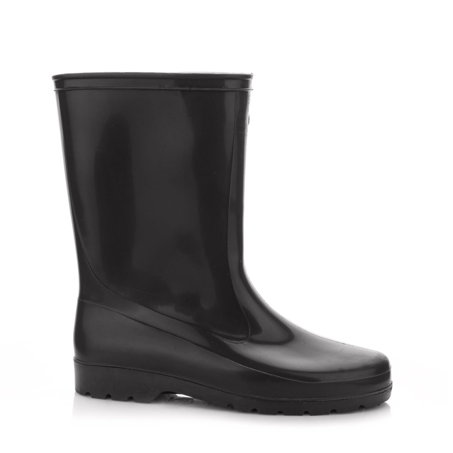 Lemigo Bottes de Pluie Imperméables Pour Femme Chaussures de Jardin Vert Noir IGA 36-42 EU