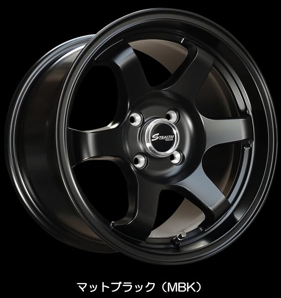 Amazon.co.jp: ホイール 4本セット 15インチ 8.0J +30 4H100 マット