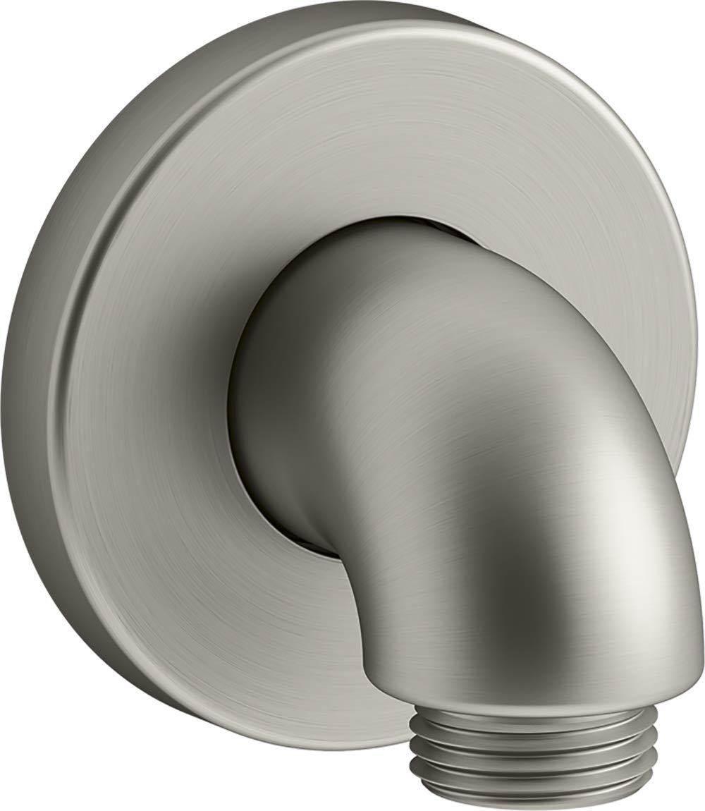 Kohler 22172-BN Purist Supply Elbow, Vibrant Brushed Nickel
