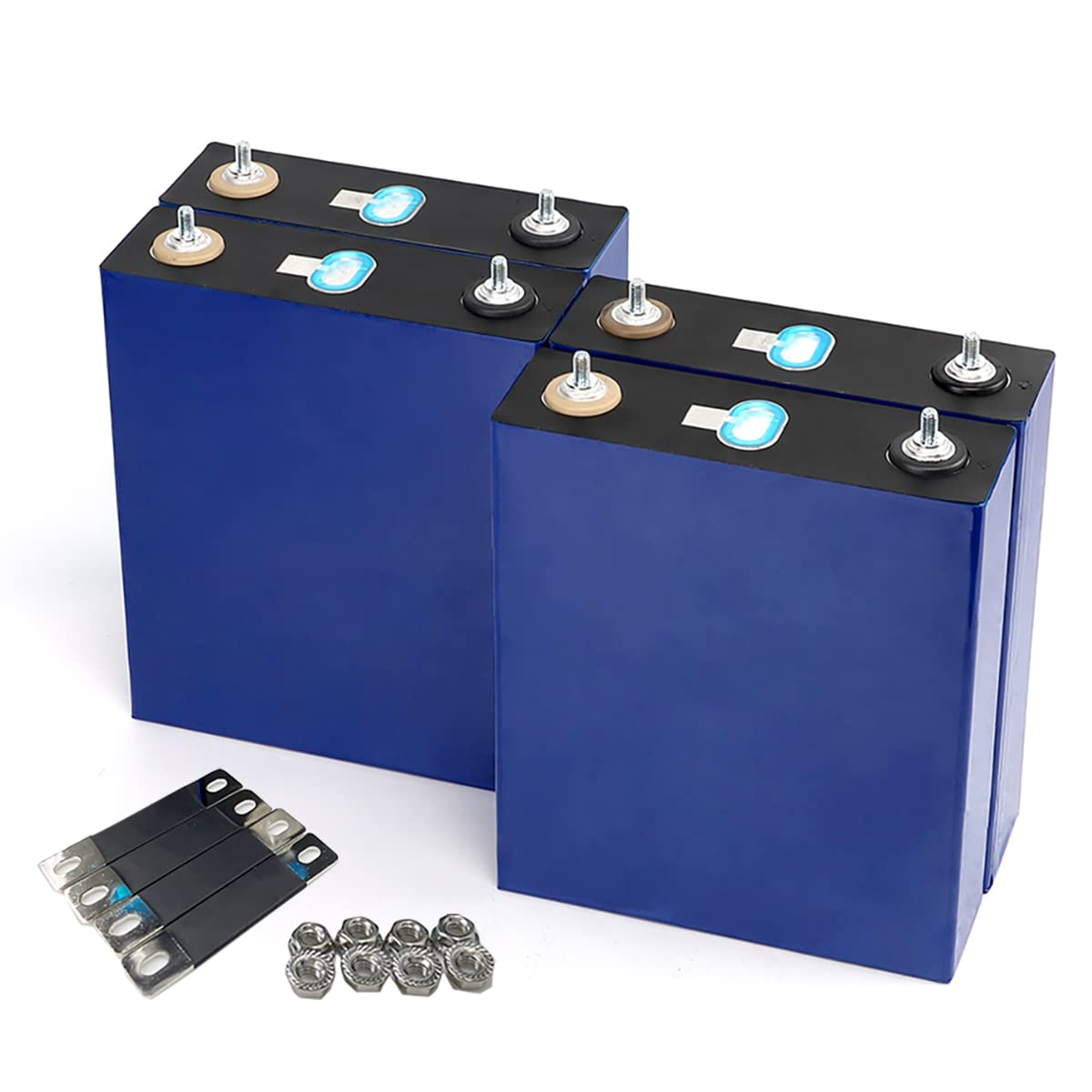 3.2V 230Ah LiFePO4 Cells Lithium Battery Iron Phosphate Deep Cycle Battery, Power Supply for RV, Boat, Golf Cart, Motor, UPS, Fish Finder, Lawn Mower, Off Grid, Solar Systems, etc.