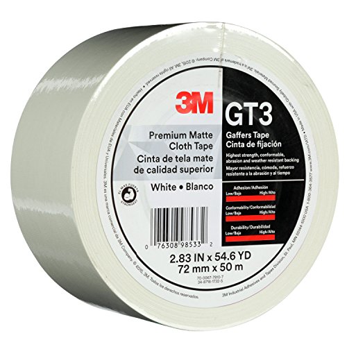 Image of 3M 98533 Tape GT3 72 mmx50 M 11 mil, White