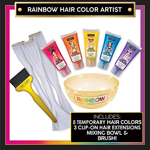 Rainbow Hair Stylist con 5 tintes y extensiones miniatura 2