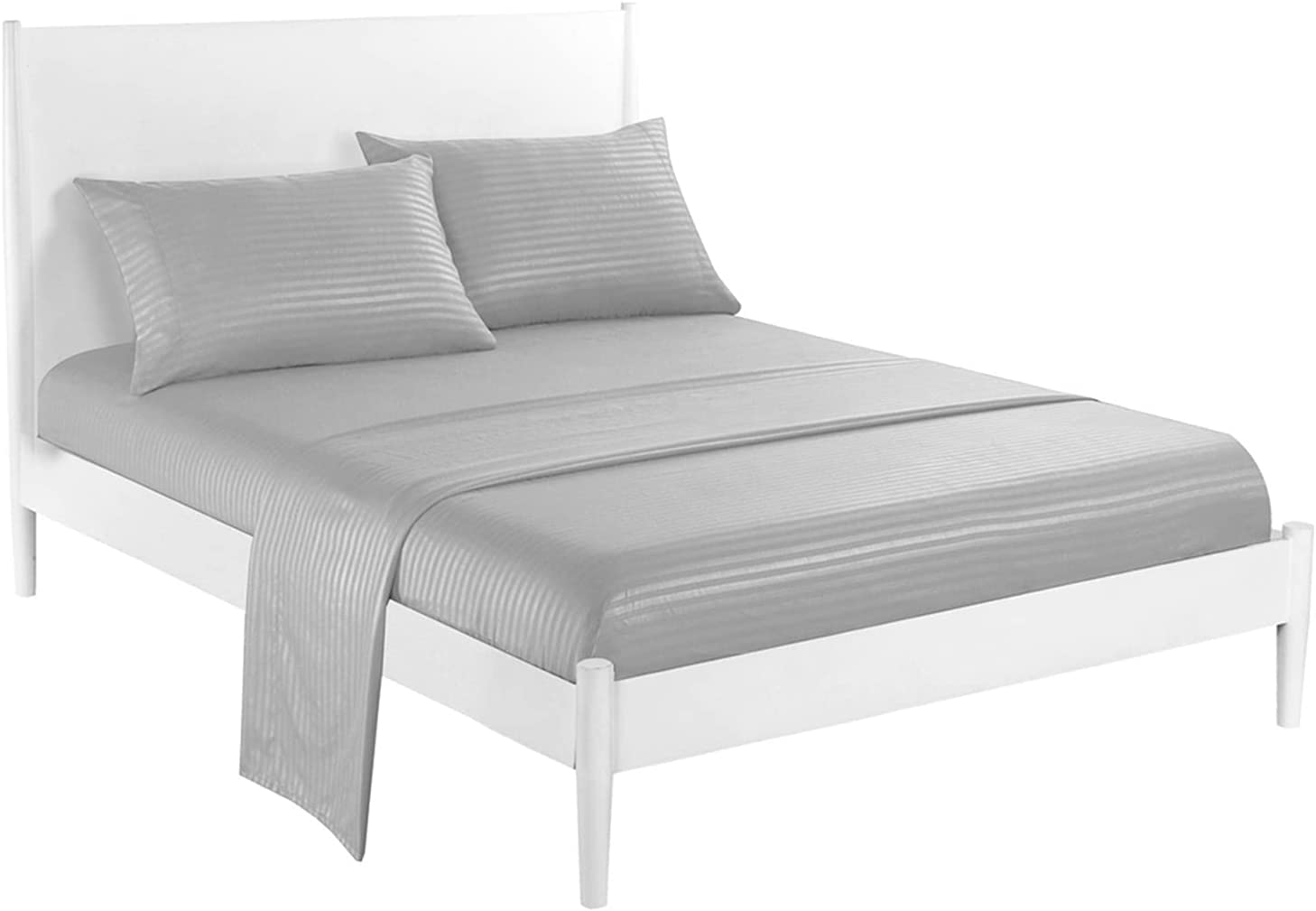 Eikei Set di biancheria da letto in cotone egiziano a 400 fili, in