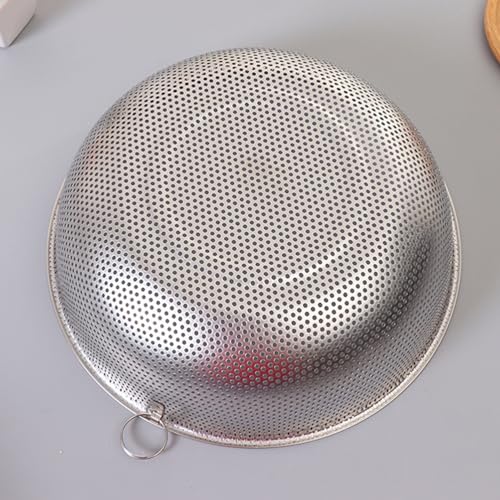 Colador de acero inoxidable para lavar arroz y frutas miniatura 4