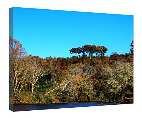 Tableau Cumberland River paysage de rivière apaisant pour salon chaleureux