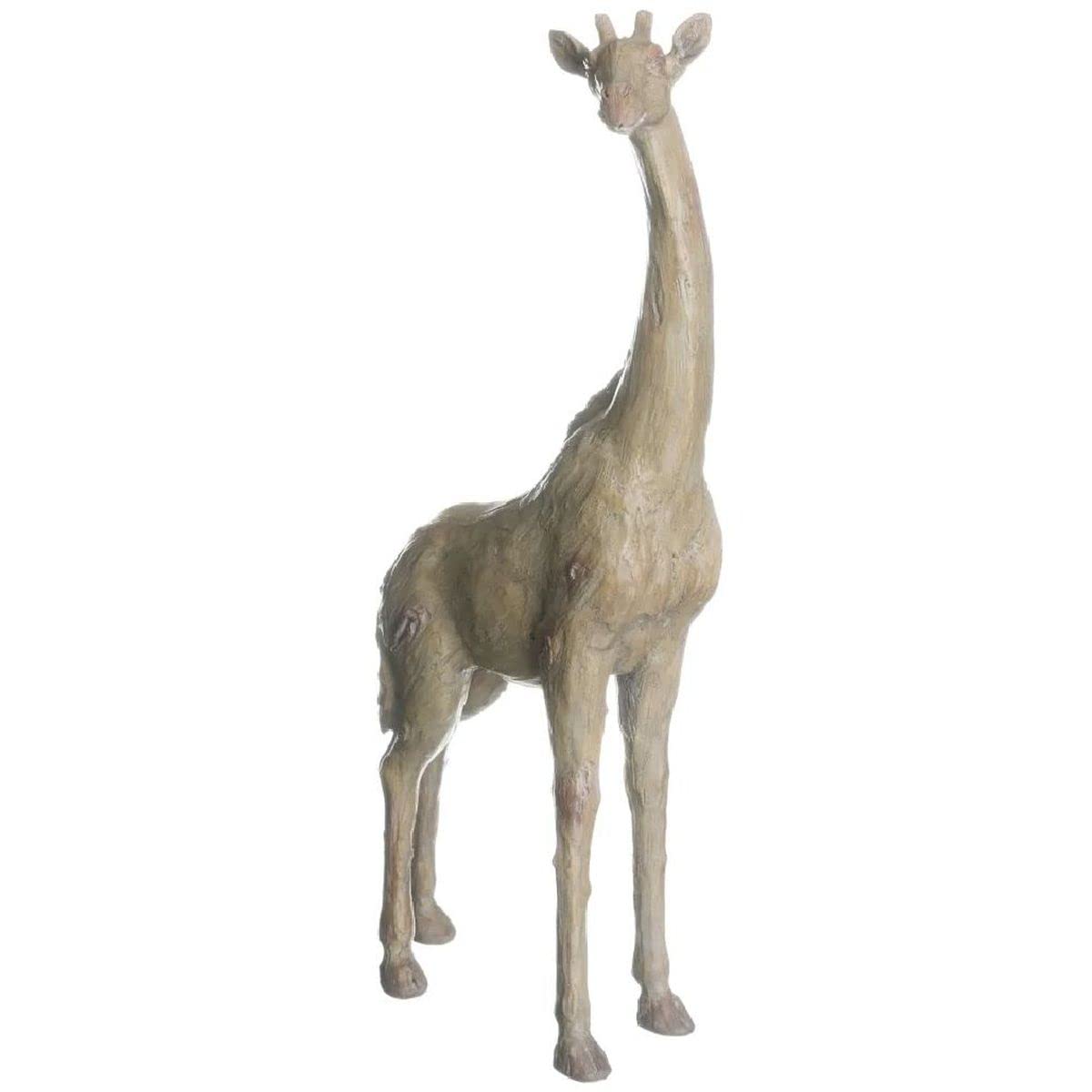 IXIA Statue Girafe Aspect Argile 50 cm