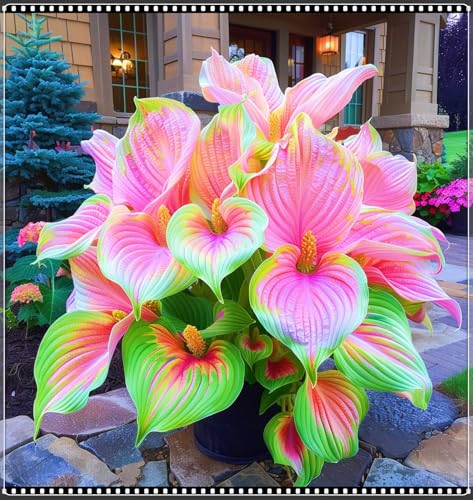 Rare Hostas Hostas Plants/Ornamental Flowers/Plant Bulbs/Hardy Perennial/Wedding Flowers-4bulbs-b