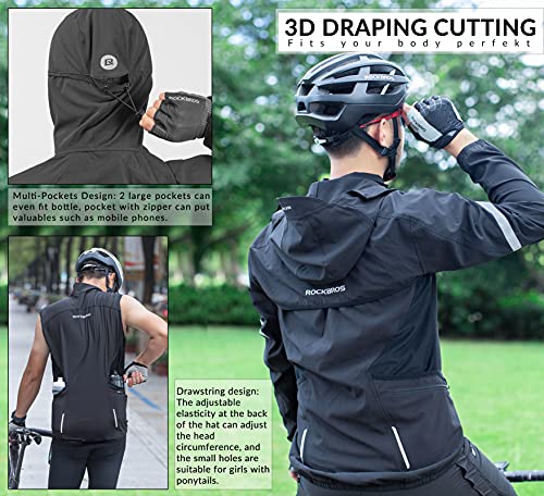 Veste de cyclisme contre le vent changeant veste légère et 3en1 - 4
