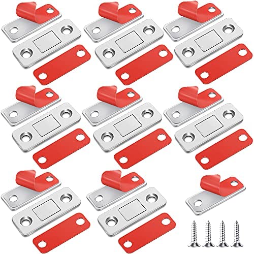 SOLTAIREJACO 8 Pack Door Catch, Ultra Thin