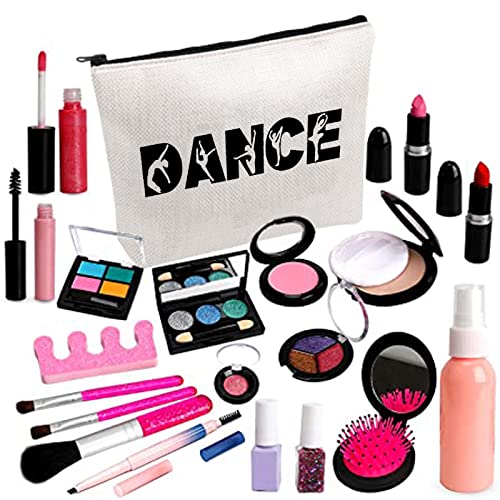 PLITI Dancer Makeup Bag - Dance Teacher Cosmetic Bag - Dance Team Gift (One DanceU) - Portable, Waterproof, Canvas - Travel Companion - Image 4