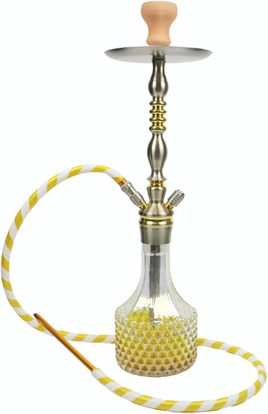 Juego De Cachimba De Cristal Moderno De Lujo Con Cachimba Portátil, Fácil De Desmontar Y Limpiar Para Cafés, Familias Y Bares, Fiestas