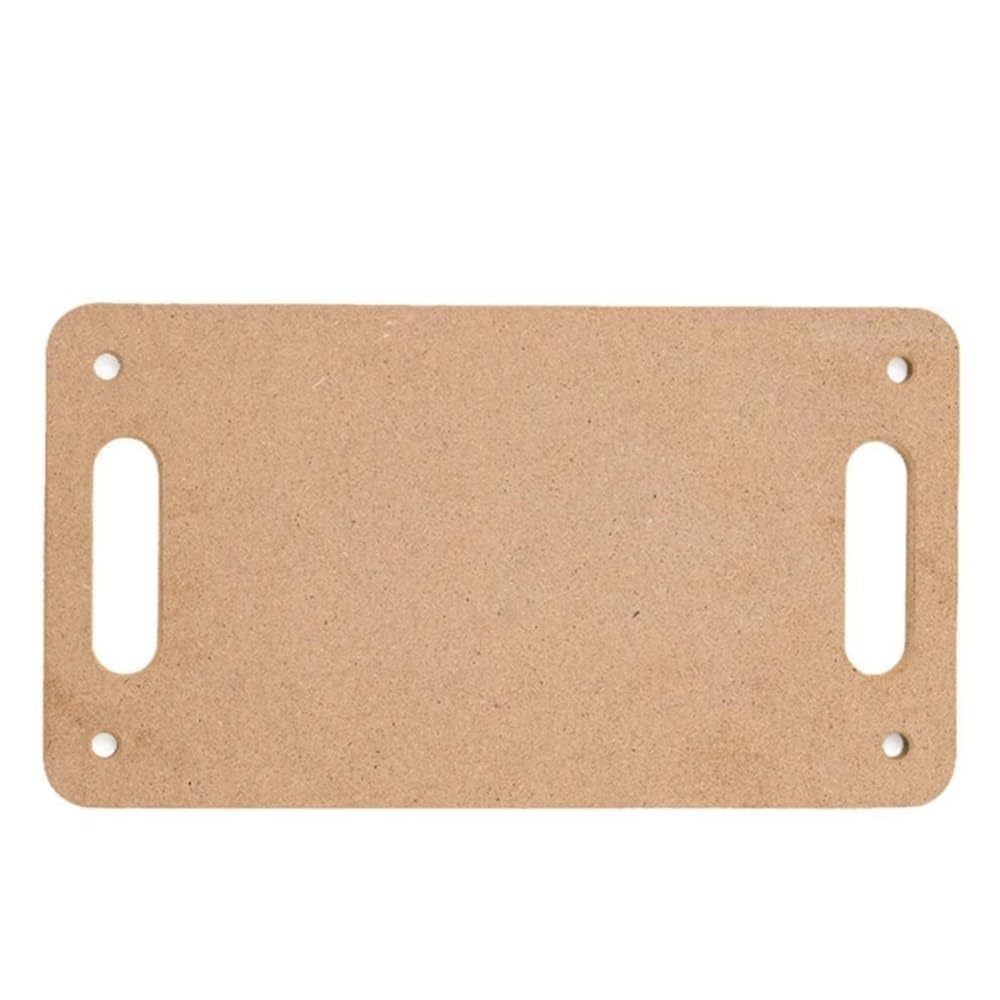 Hoja de trabajo de artesanía de arcilla Placa for esculpir arcilla, tabla for modelar yeso con asa incorporada, for calzar for trabajos de secado, 1 pieza(28x15cm)