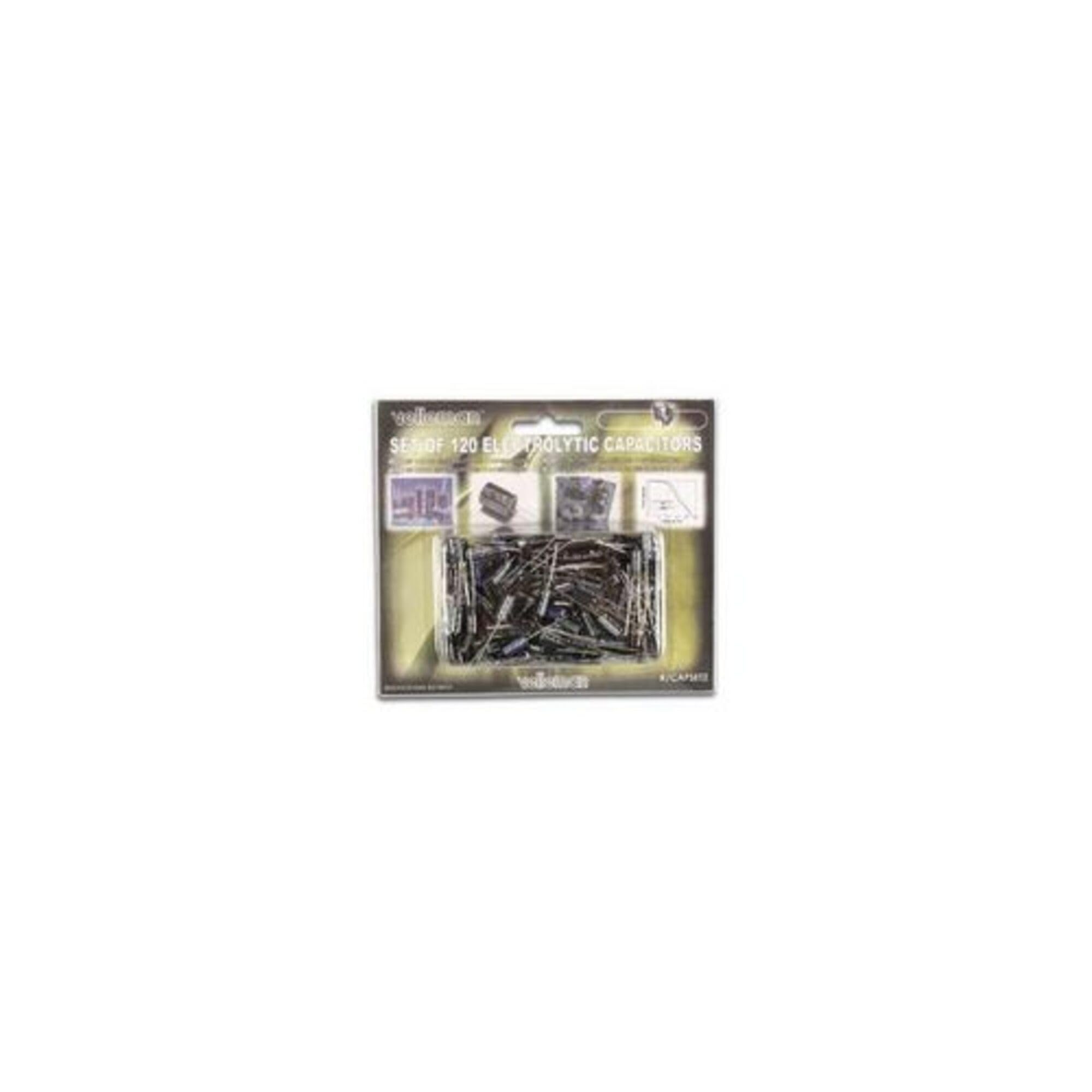Velleman K/CAP2 Electrolytic Capacitor Set, Multi-Colour