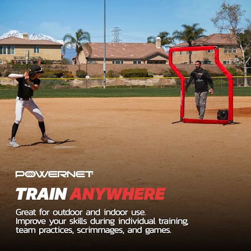 image for Powernet Portable Baseball Practice Net for Pitching and Hitting, Soft