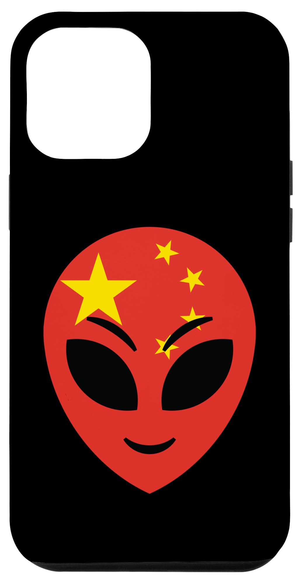 Alien China Flag Case for iPhone 15 Pro Max