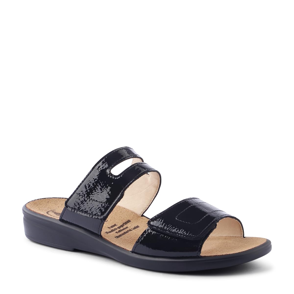 Mocassin noir Ganter Sonnica-e en cuir de qualité supérieure pour pieds étroits en taille 35