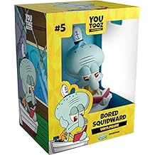 Youtooz Bored Squidward 4.4" Vinyl Figure, Collectible from Spongebob Squarepants