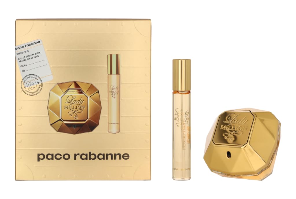 Paco Rabanne, Lady Million Giftset, 100 ml.