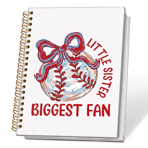 Carnet de notes de baseball anti-feuilles volantes : organisez vos secrets de sœur