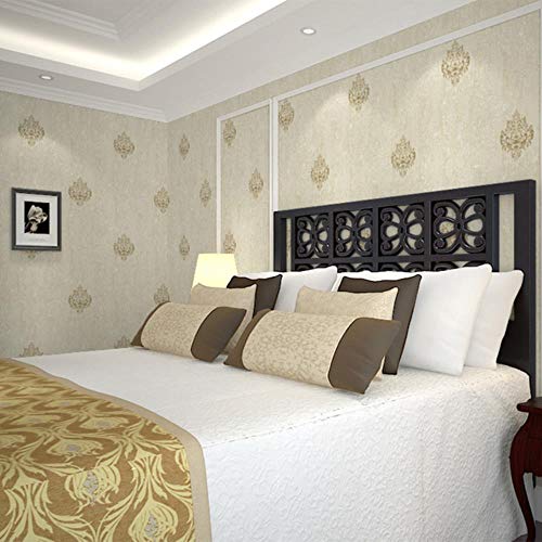Papel tapiz de tela textil sin costuras 3D Formaldehído Dormitorio libre Sala de estar Decoración de villa Revestimiento de paredes Garantía de 10 años, 7705-4,3mX0.33m