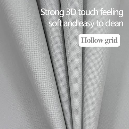 Image of 14CT Aida Cloth - 30x35 Inch Cross Stitch Fabric for Embroidery, Pre-Cut Needlework Material, Acid-Free, Durable Weave(Light Grey)