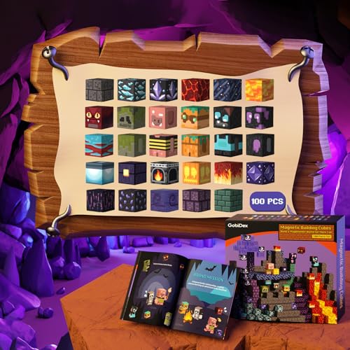 GobiDex Magnetic Blocks Building Toys Kids STEM Sensory Gift for Halloween - image 4