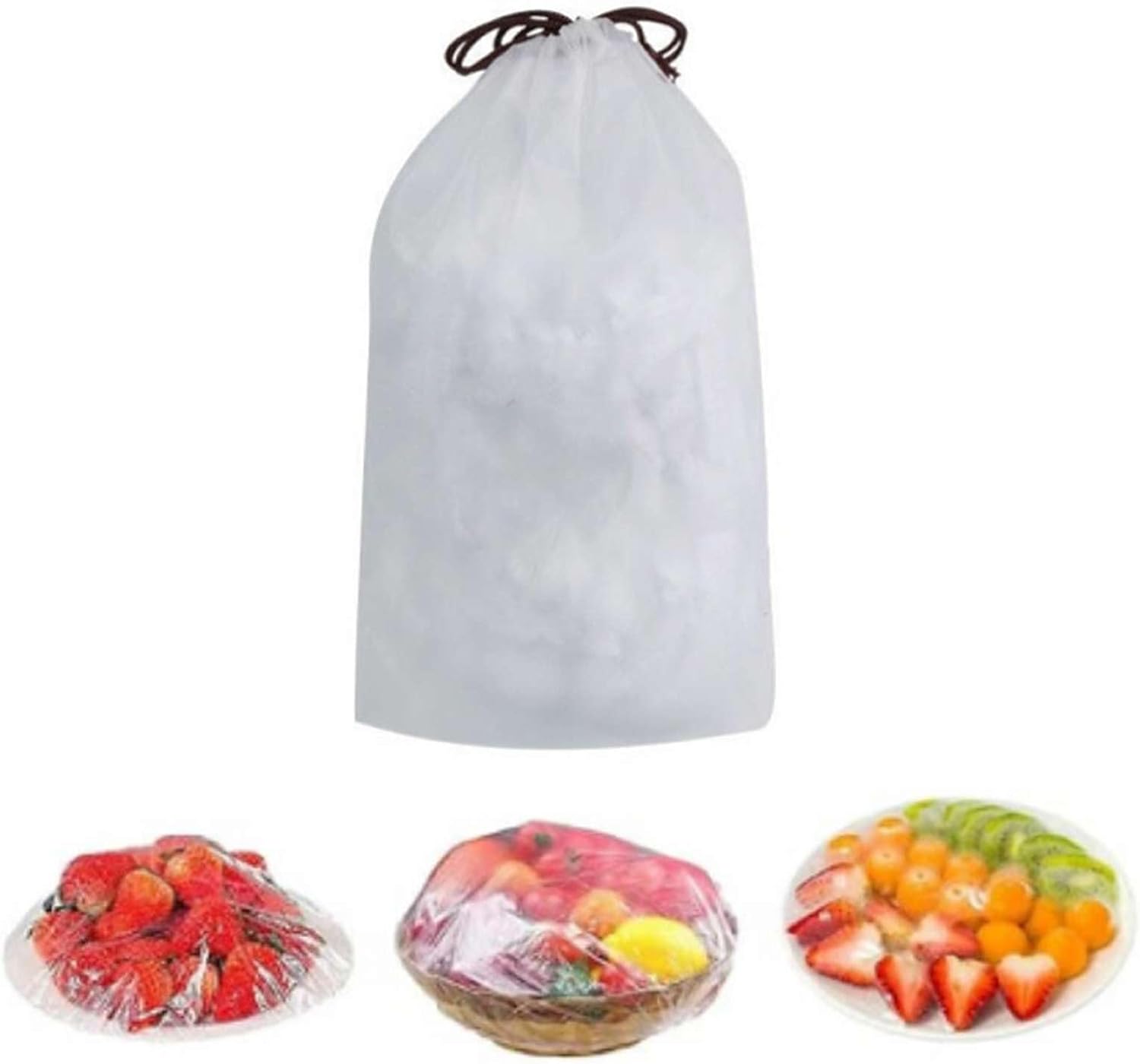 Disposable Stretch Food Covers for Bowls and Plates