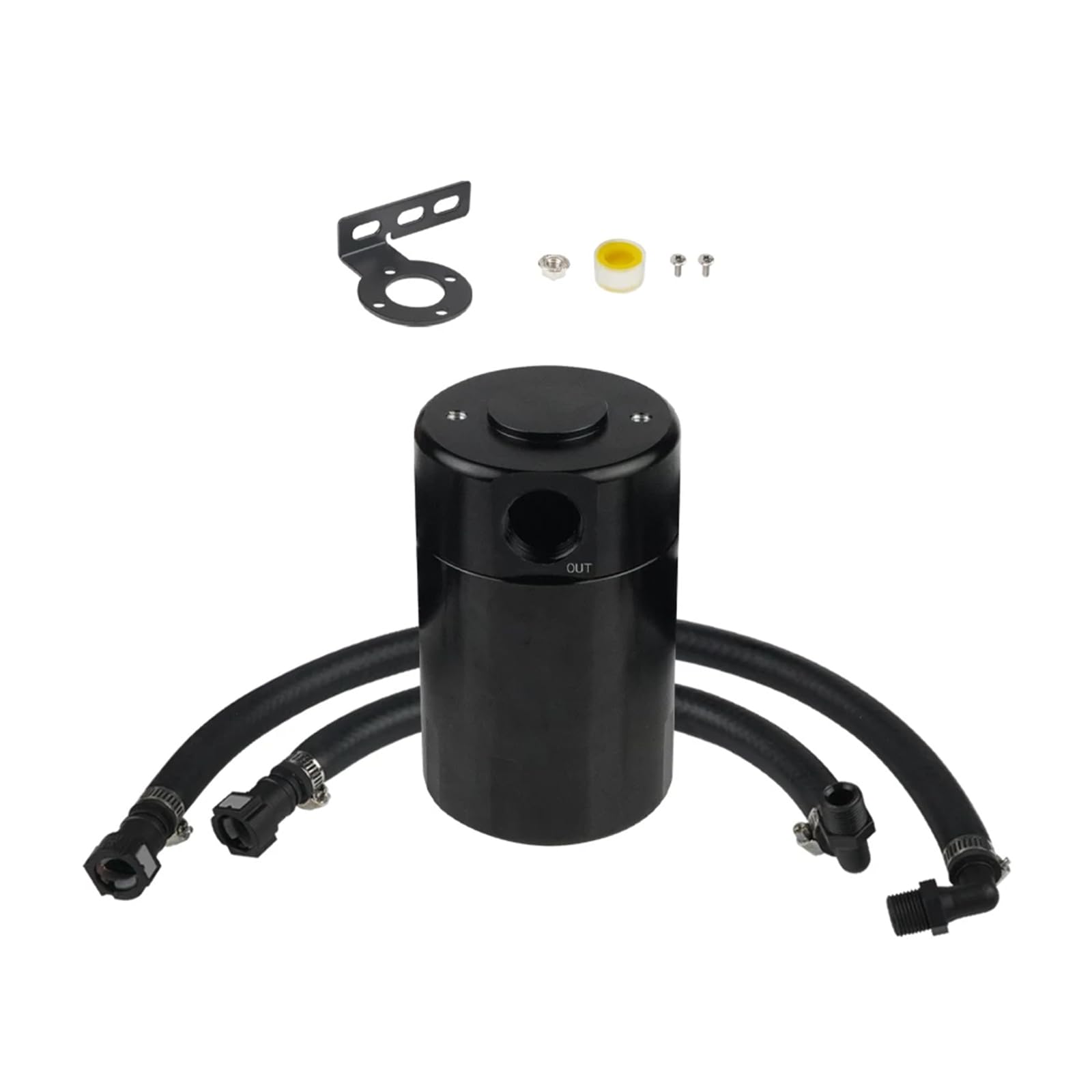 Kit de séparateur d'huile facile à installer pour 1500 pièces d'entretien de voiture Noir