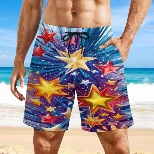 Dolphin Summer Mens Swimtrunks Workout Soft Shorts Running Pants with Pockets2