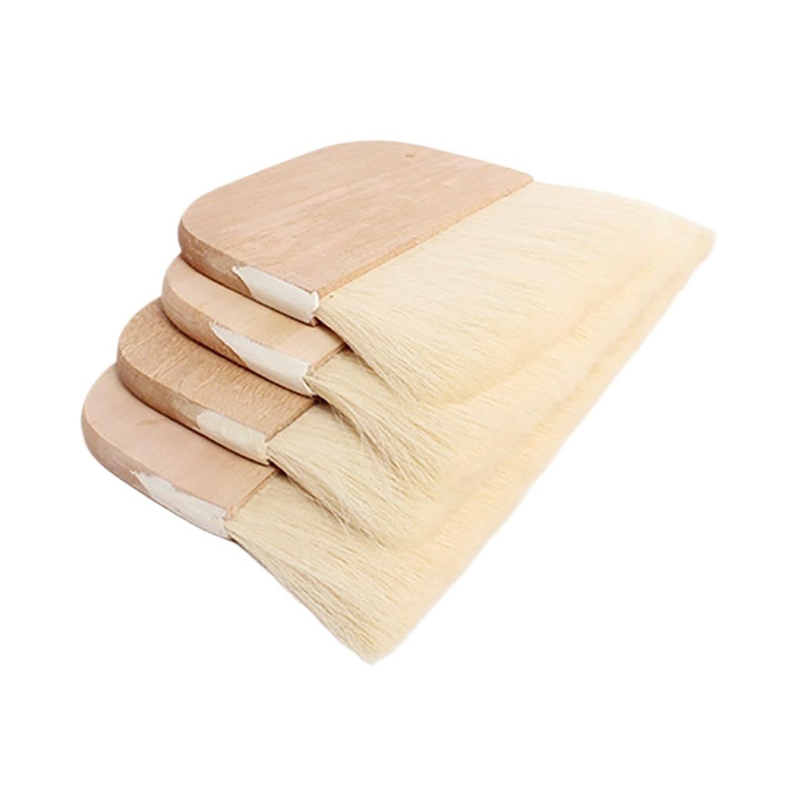 Pincel con mango de madera, Pincel grande for pintar paredes de 8, 10, 12 y 14 pulgadas, lana, madera, for limpieza pinturas, suaves(14 Inches)