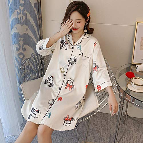 Peignoir et chemise de nuit grande taille pour femme évitant les sensations de serrage