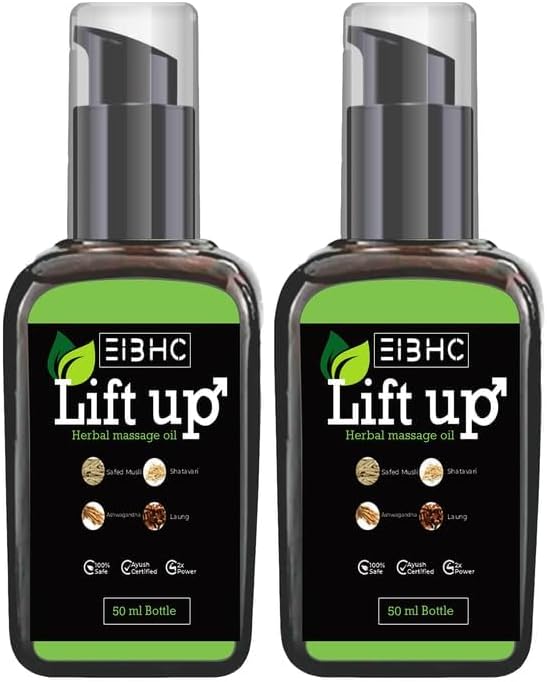 Lift up Oil For Massage | Massage Oil For Men | 100% Pure & Natural - (100 Ml)