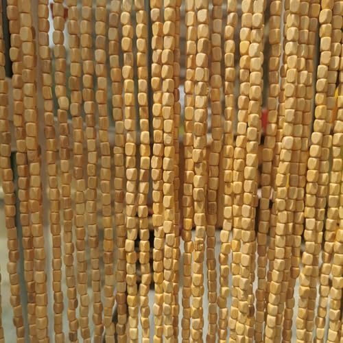 Rideau de perles haut de gamme en bambou naturel pour séparation - 3