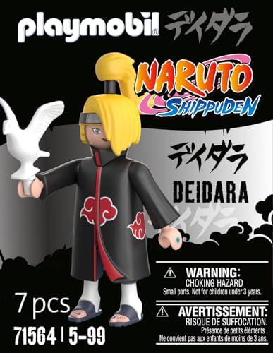 PLAYMOBIL Naruto Shippuden 71564 Deidara Detailed Accessories, Ages 5+, Multi-coloured, 33 millimètres - Image 3