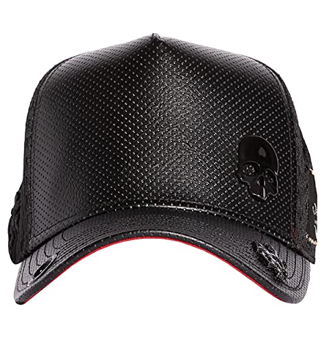 Red Monkey Blown Away RM1345 Unisex Limited Edition Mesh Trucker Hat Cap | 2-Colors (1. Black)