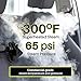 US Steam Falcon Commercial Steam Cleaner. Professional Steamer, Portable, All Purpose Steam Cleaner, Auto Detailing Steamer - Auto Interior steamer for Cars, Bathroom Tiles, Grout and Tile, Furniture,
