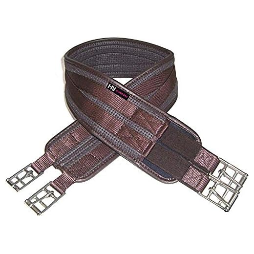Battles Hycomfort våffelrem – brun, 132 cm/52 tum