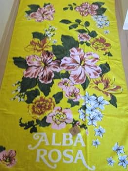 お値下げ中！　ALBA ROSA　アルバローザ ビーチタオル ティッシュケース Amazon.co.jp: アルバローザ ALBA ROSA 大判バスタオル : ホーム