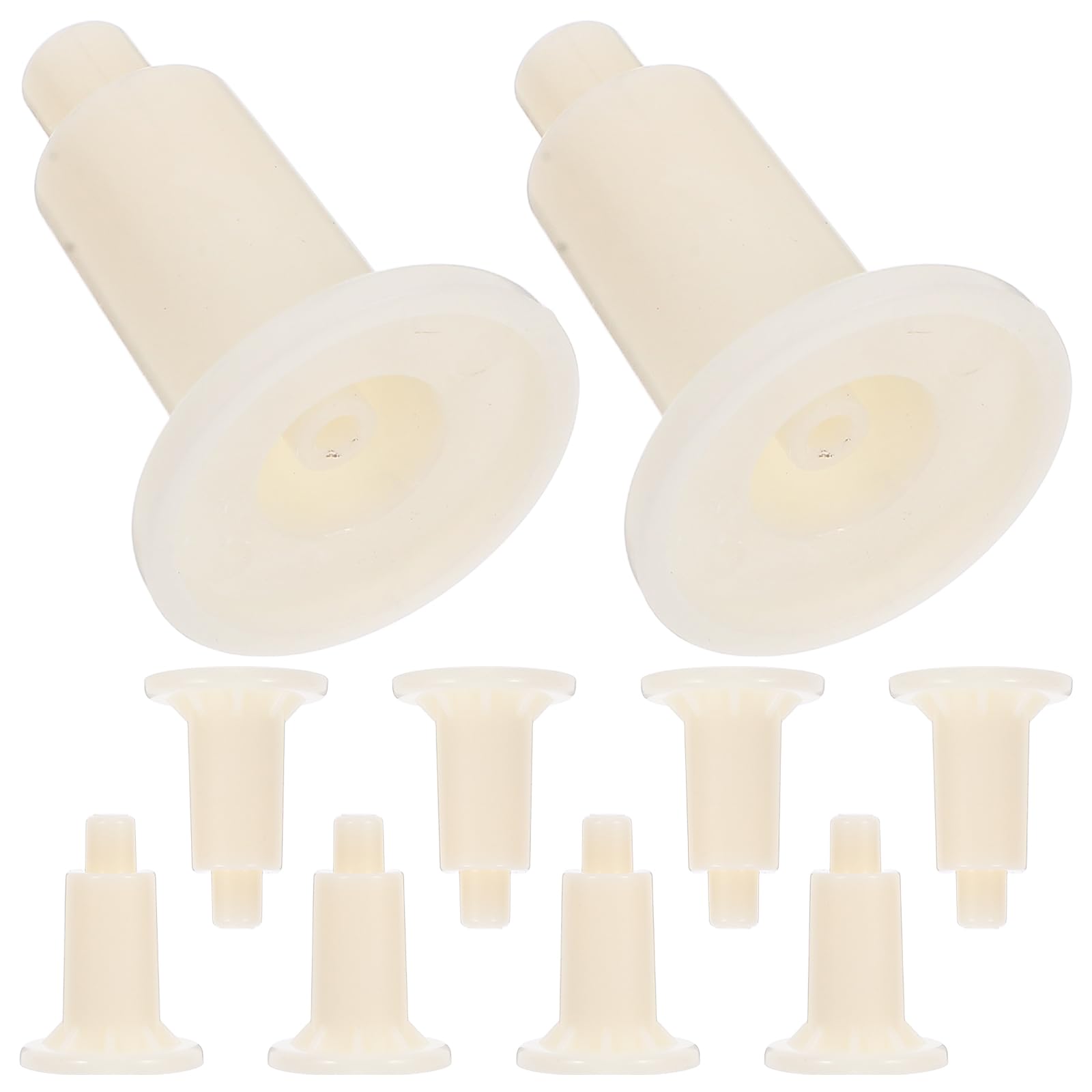 Kit 10 Pezzi Supporto per Vassoio Bilancia Elettronica, Piedini Ricambio per Gambe, Montaggio Veloce e Fatica, per Uso Commerciale e Tecnico