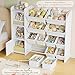 Imagen de FOREHILL Mueble Almacenaje Juguetes Librería Infantil Montessori Estantería Infantil para Jugetes Organizador Juguetes Niños