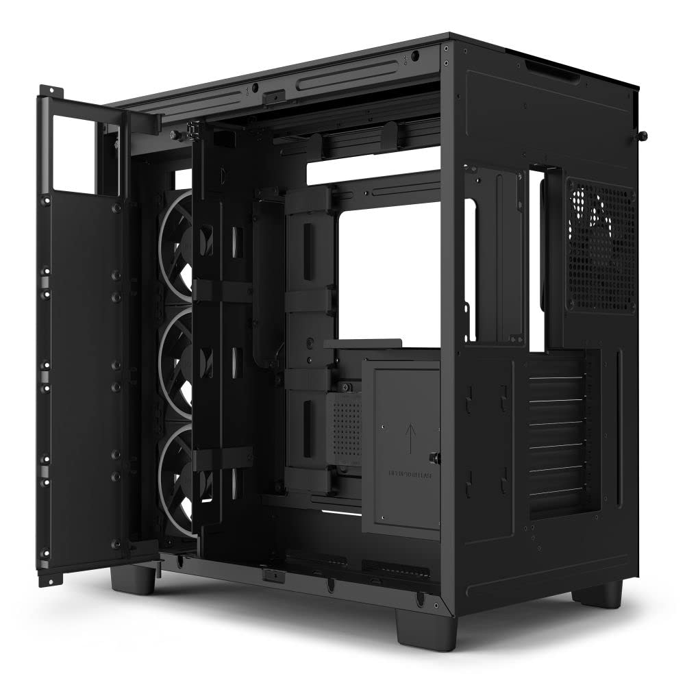 Amazon.co.jp: NZXT H9 Elite 2層構造 ミドルタワー PCケース 3面 強化 