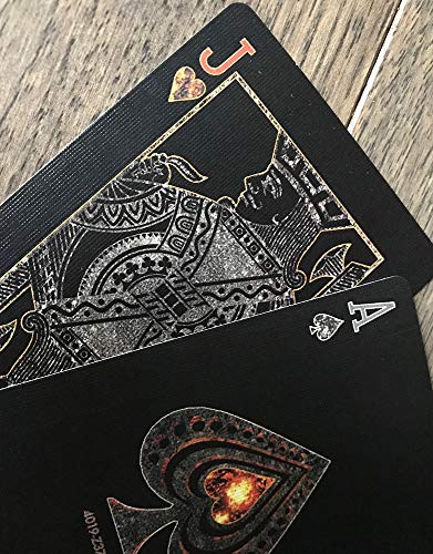 Baraja Bicycle Asteroid Color Negro miniatura 6