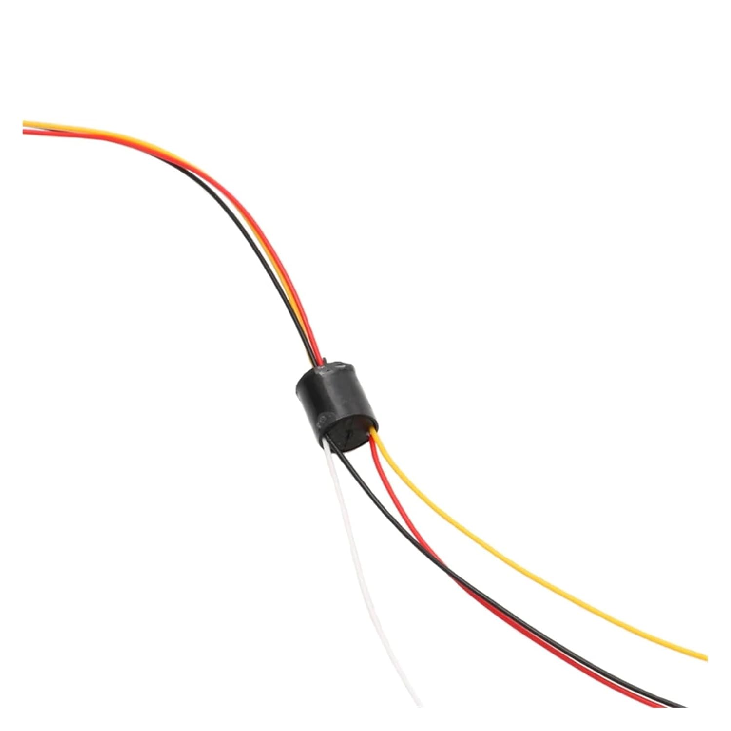 Small Capsule Slip Ring 1PC 2/4/6/8/12/18/24/36 Channels Wires Capsule Slip Ring 1-2A Slipring 8.5/12.5/15.5/22mm Rotary Conductiv Joint Connectors(U Type 8.5mm 4ch)